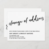 Lässige Handschriftenänderung Ankündigung (Vorne/Hinten)