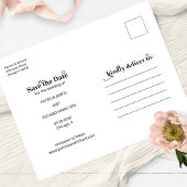 Lässige Hochzeiten mit kostenlosen Drinks sparen d Postkarte