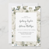 Lässige Hochzeitseinladung im Winter Einladung (Vorderseite)