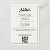 Lässige Kaktus Hochzeit Begleitkarte (Vorderseite)