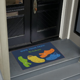 Lässige Mokasin-Schuhe aus Kunststoff - kundenspez Fußmatte