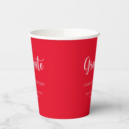 Lässige Partei für moderne Skripterstellung Pappbecher (Links)