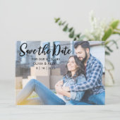 Lässige Save the Date-Karte Date (Stehend Vorderseite)