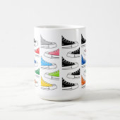 Lässige Sneakers 15 oz. Kaffee-Tee-Tasse Kaffeetasse (Mittel)