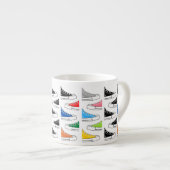 Lässige Sneakers Espresso Cup Espressotasse (Vorderseite Rechts)