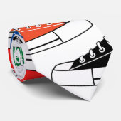 Lässige Sneakers Unisex Neck Tie Krawatte (Gerollt)