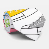 Lässige Sneakers Unisex Neck Tie Krawatte (Gerollt)