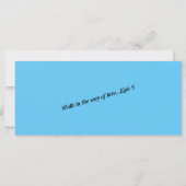 Lässige Sonnenstraße Save the Date beachten (Rückseite)