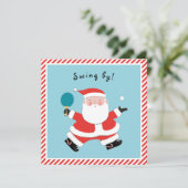 Lässige Weihnachtsfeier Einladung (Stehend Vorderseite)