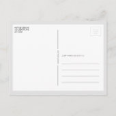 Lässige Weihnachtsfeiertage Postkarte (Rückseite)