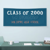 lässiger Banner für High School Wiedersehen oder A (Messe)