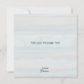 Lässiger charmanter Bär Danke Karte (Rückseite)