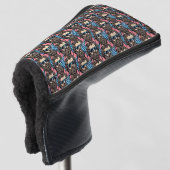 Lässiger Cooler Philosoph-Look Golf Headcover (3/4 Vorderseite)