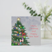 Lässiger, farbenfroher Weihnachtsbaum (Stehend Vorderseite)