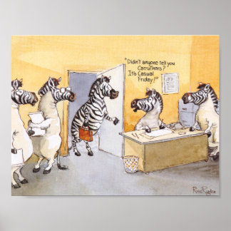 Lässiger Freitag Poster