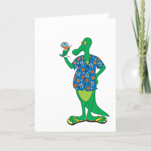 Lässiger Gator! Karte
