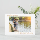 Lässiger handgeschriebener Hinweis für "2 Foto Sch Ankündigung (Stehend Vorderseite)