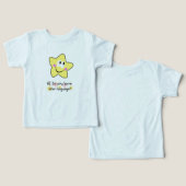 Lässiger Kid-T - Shirt (Design Vorderseite & Rückseite)