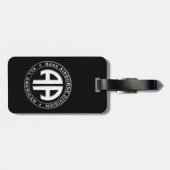 lässiger Patch der 82. Im Flugzeug Division Gepäckanhänger (Rückseite horizontal)