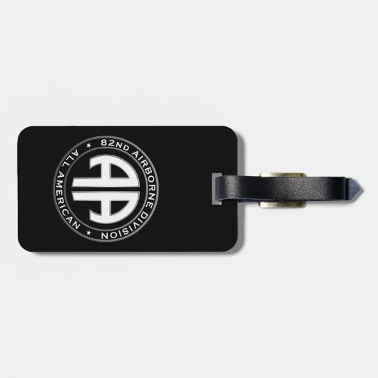lässiger Patch der 82. Im Flugzeug Division Gepäckanhänger (Rückseite horizontal)