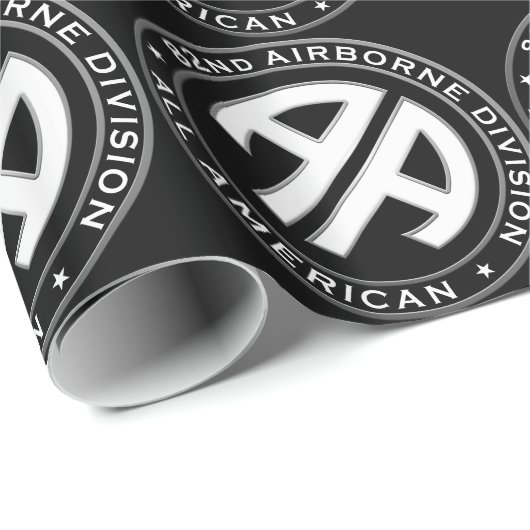 lässiger Patch der 82. Im Flugzeug Division Geschenkpapier (Rolleneckpunkt)