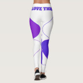 Lässiger Sport Leggings (Rückseite)