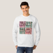 Lässiger T - Shirt mit langer Hülle für Männer (Vorne ganz)