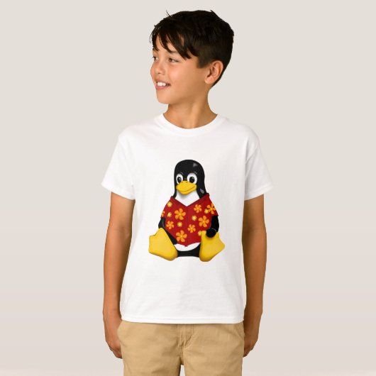 Lässiger Tux scherzt Tagless Jersey T-Shirt (Vorne ganz)