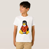 Lässiger Tux T-Shirt (Vorne ganz)