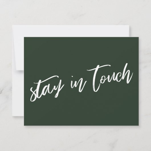 Lässiger Wandel ist eine gute Ankündigung zur umwe (Rückseite)