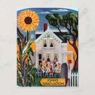 LÄSSIGES ABSCHLUSS-PARTY EINLADUNG ~ EZ2 FERTIGEN