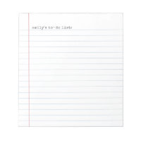 Lässiges Binder-Papier, das zur Erstellung einer L