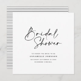 Lässiges Brautparty Save The Date