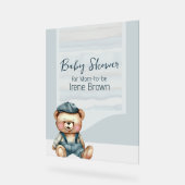 Lässiges Charming Baby Dusche Thema Akryllische Be Acrylschild (Winkel)