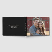 Lässiges Foto Hochzeitsbuchvorlage Gästebuch (Voll)