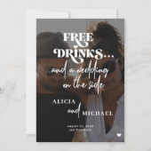 Lässiges Foto in einer QR-UAWG Einladung (Vorderseite)