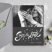 Lässiges Hochzeitshaushaltsplan Save the Date