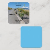 Lässiges Land West Blume Tischnummer # (Vorne/Hinten)