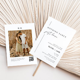 Lässiges Minimalistisches Nichts Extravagant nur L Einladung