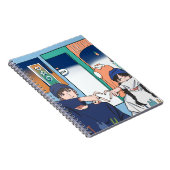 Lässiges Niedliches Stadthaus Notizblock (Rechte Seite)