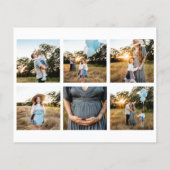 Lässiges Script Foto Modernes Weihnachten (Rückseite)