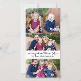 Lässiges Skript 4 Foto Weihnachtsfeiertag Eins Sei Feiertagskarte