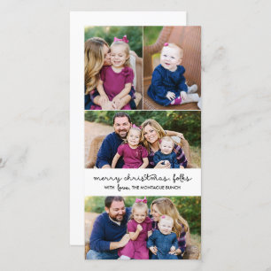 Lässiges Skript 4 Foto Weihnachtsfeiertag Eins Sei Feiertagskarte