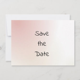 Lassiges Wasserfarben-Save-the-Date Save The Date