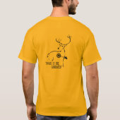 Lässiges Ziel oder Jagd des Trad Bogenschießens - T-Shirt (Rückseite)