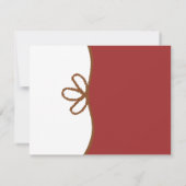 Lasso Cowgirl Birthday Einladung (Rückseite)