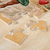 Lasso mein Herz Vintag Valentine Puzzle (Seite)