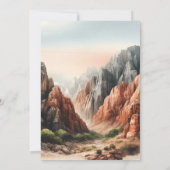 Lasso Vaquero Spanischer Western Cowboy 95. Geburt Einladung (Rückseite)