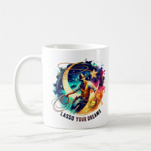 ✨ "Lasso Your Dreams" Cowboy Inspiration Shirt - Kaffeetasse