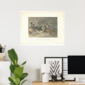 Lassoing a Bear (1178A) Poster (Heimbüro)